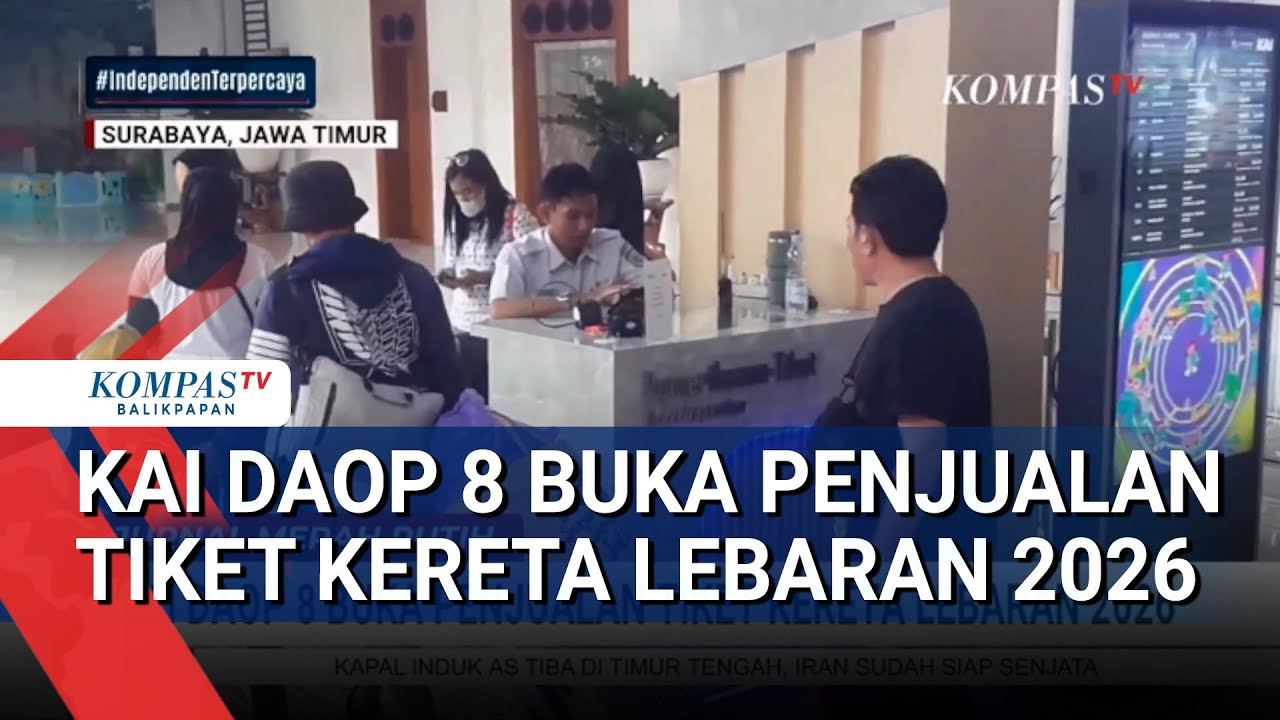 KAI DAOP 8 Opens Train Ticket Sales for Eid 2026