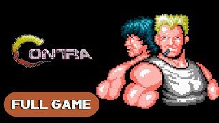 Contra NES FULL GAME Longplay Gameplay Walkthrough Playthrough VGL