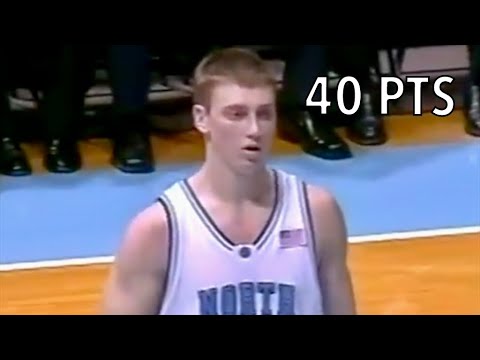 OTD: Tyler Hansbrough (40 PTS) vs Georgia Tech | Feb 15, 2006