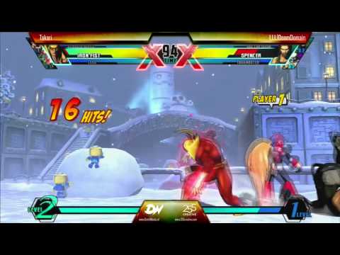 [UMvC3] Takari vs LLL|DoomDomain - Winners Bracket @ DF6