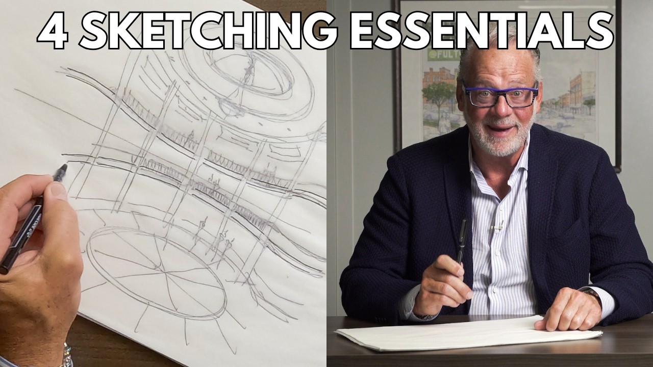 Architectural Sketching: 4 Essentials Every Student Should Know