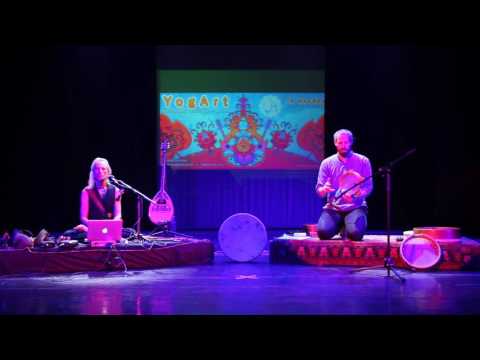 Andrey Tanzu riq drum solo - YogArt Festival 12/11/2016