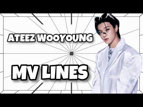 Every ATEEZ MV But It's Only Wooyoung's Lines