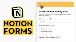 NEW! Notion Forms: Everything You Need To Know