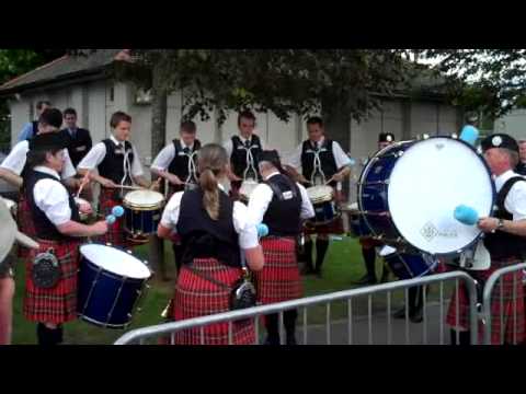 Strathclyde Police Pipe Band Drum Corps - World Championships 2009