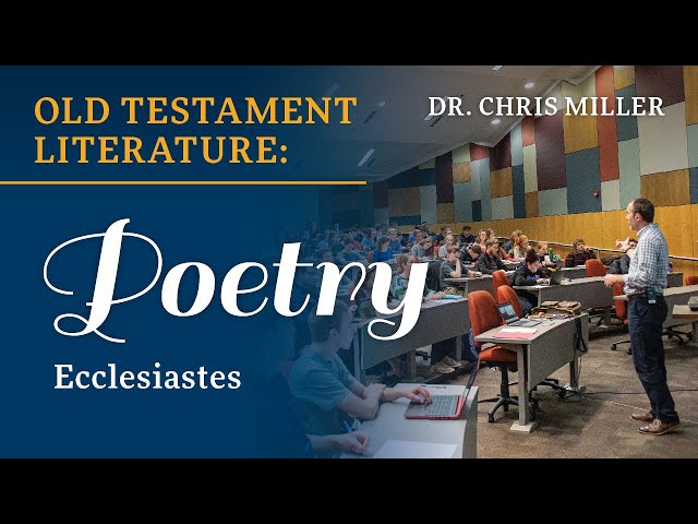 Thumbnail for video titled: Old Testament | Ecclesiastes: Part 2