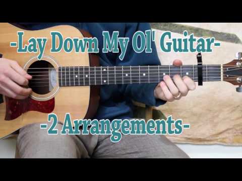 How to play 'Lay Down My Ol' Guitar' - Guitar Lesson - Norman Blake and Doc Watson Style