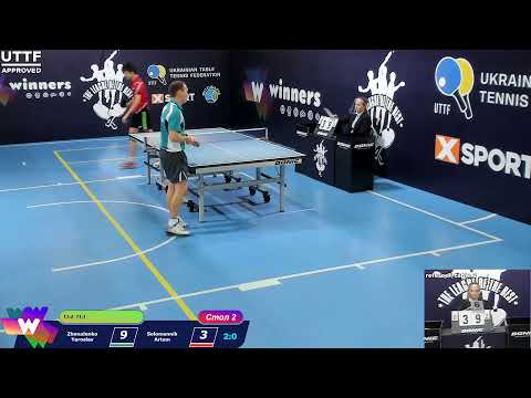 Zhmudenko Yaroslav - Solomennik Artem   League of Best Table Tennis 2 15:00 03.10.2020