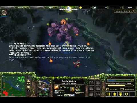 DoTa Ursa lvl 1 vs Roshan by N1ks00n
