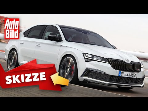 Skoda Superb RS iV (2020): New launch - Sketch - Info