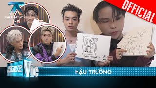 [ANH TRAI “VẼ CHUYỆN”] Vũ Cát Tường Ngô Kiến Huy phác hoạ đêm đẫm lệ, Negav Karik Jey B cực cảm xúc