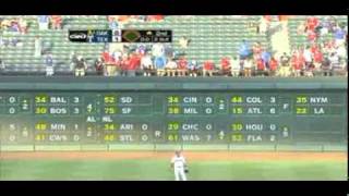 Fan Dead After Falling Over Rangers Ballpark Wall  [video may disturb]