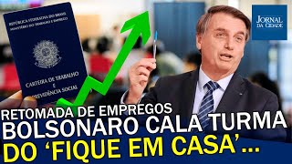 Brasil gera milhões de empregos, retoma crescimento econômico e deixa oposição em desespero