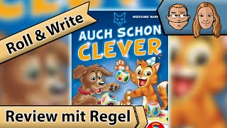 Auch schon clever – Nominiert zum Kinderspiel des Jahres 2022 – Brettspiel – Review & Regelerklärung