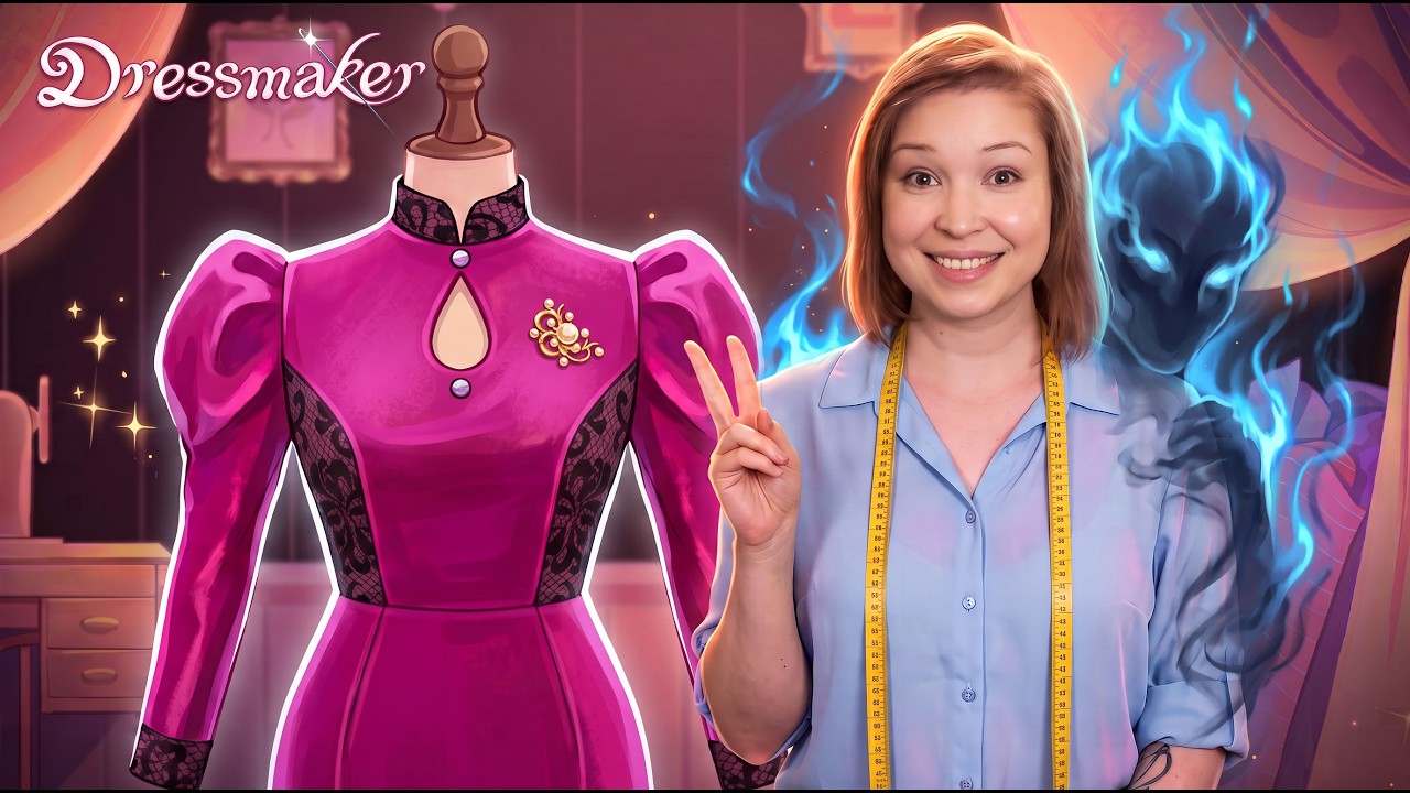 ПОСЕТИТЕЛЬНИЦА ГОВОРИТ С ДЕМОНАМИ? [Прохождение Dressmaker] №3