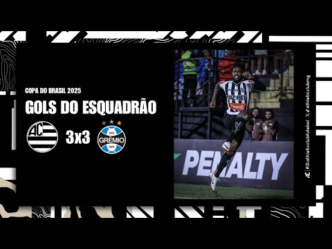 GOLS DO ESQUADRÃO | ATHLETIC CLUB 3x3 GRÊMIO | COPA DO BRASIL 2025