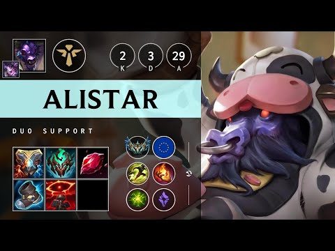 Alistar Support vs Leona - EUW Challenger Patch 25.09