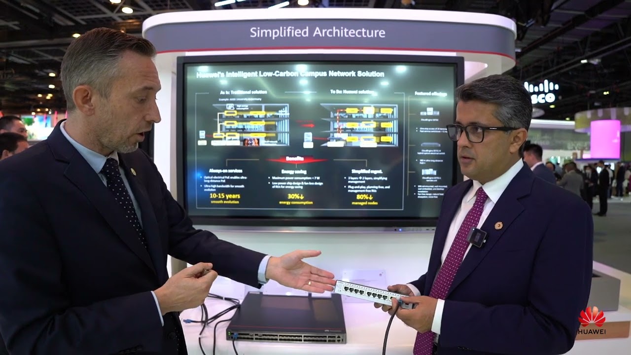 GITEX 2022 – Huawei Hybrid Cable Solution Walk-Through with an Expert