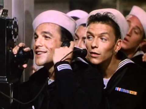 Anchors Aweigh Phone scene - Gene Kelly Frank Sinatra funny video