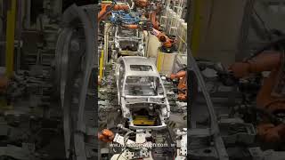 Case demonstration of #Kuka #robot automated in BIW. #automobile #machine #robot #kuka #robotics
