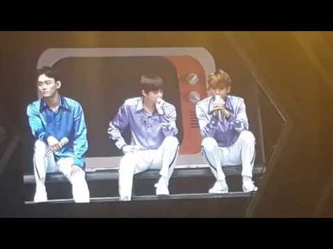 160911 EXOrDIUM in BKK Day 2 - Acoustic //นั่งร้องเพลง โรแมนติกไปอี๊กก Ft.EXO-L Thai 555