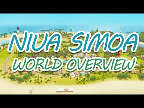STUNNING ISLAND WORLD! Niua Simoa The Sims 3 World Overview