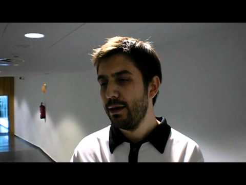 José Luis Vicente tras el CB Las Rozas - Fundal Alcobendas (1ª Nacional)