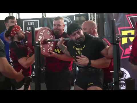 Husameddin Ateyia • 2nd place 960kg Total • 110kg Class • USPA Pro Raw 2022