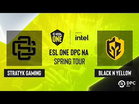 Dota2 - Black N Yellow vs Stratyk Gaming - Game 2 - ESL One DPC NA Spring