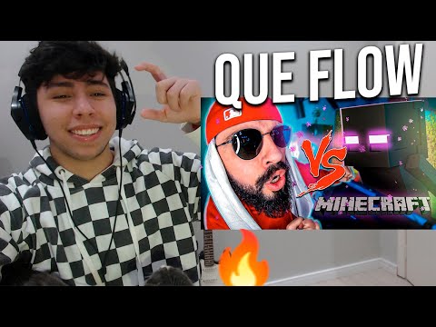 REACT Enderman (Minecraft) Vs. Mussoumano - Batalha com Games