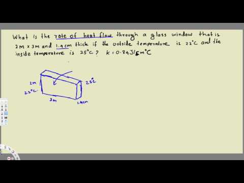 Heat Transfer - Problem 1 - Thermofluids