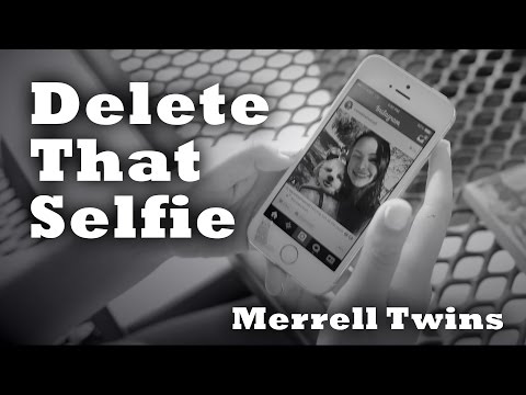 Delete That Selfie - Merrell Twins (Silent Movie)