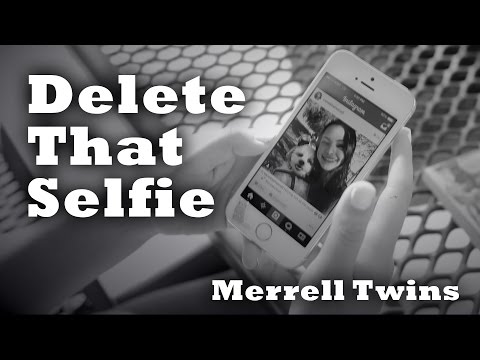 Delete That Selfie - Merrell Twins (Silent Movie) Video