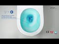 Купить Унитаз подвесной Qtap Taurus безободковый с сиденьем Soft-close QT2433084EUQW Duroplast SLIM soft-close Ultra Quiet в Киеве vannaja.kiev.ua