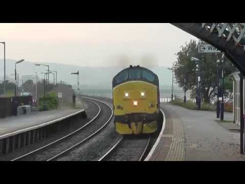 37682 with 20308 DIT 6k73 Sellafield - Crewe flasks, 17th September 2014 THRASH !!