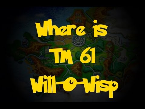 Where Is: TM 61 - Will-O-Wisp (Pokemon X/Y)