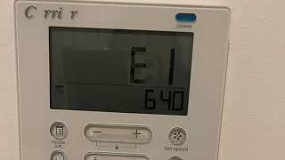 E1 error on Carrier thermostat solved | watch more videos thanks