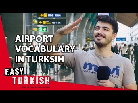 Turkish Vocabulary for Airports and Traveling by Airplane | Super Easy Turkish 72