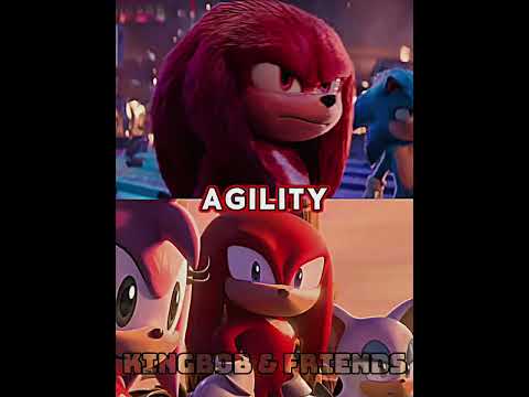 Movie Knuckles VS Prime Knuckles