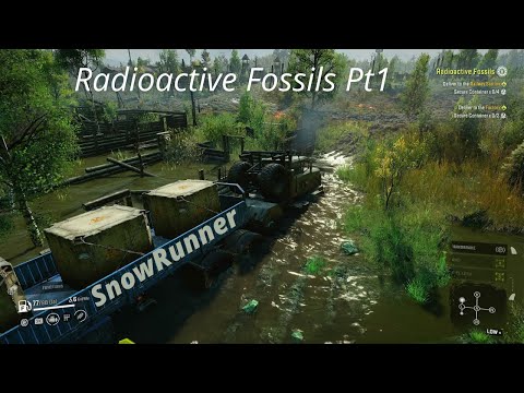SnowRunner[Radioactive Fossils Pt1]Series X 4k Gameplay