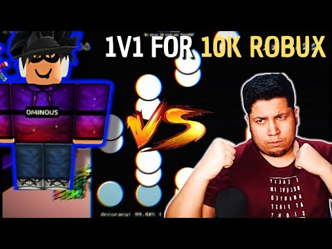 1V1 AGAINST OMINOUS NEBULA FOR 10K ROBUX!  Roblox Funky Friday 1v1