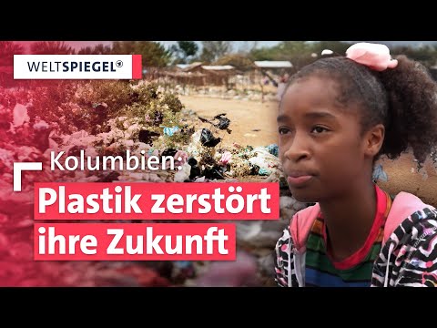 Kolumbiens Plastikproblem ist riesig – aber ein Dorf hatte eine geniale Idee I Weltspiegel