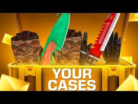 Opening YOUR CASES on CLASH.GG with GRIM!!! *INSANE HITS* | ADDICTED