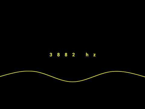 3882 hz frequency tone
