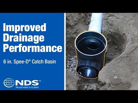 The Re-engineered 6 in. NDS Catch Basin: Yard Drainage Solved | NDS Drainage Systems