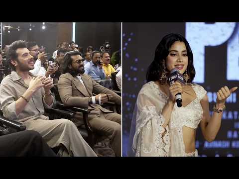 Actress Janhavi Kapoor Speech at PEDDI Delhi Press Conference