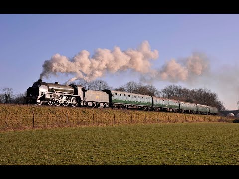 SR CLASS S15 4-6-0 No  847 AT WORK ON THE BLUEBELL RAILWAY - 23rd February 2019