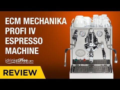 iDrinkCoffee.com Review - ECM Mechanika Profi IV Espresso Machine