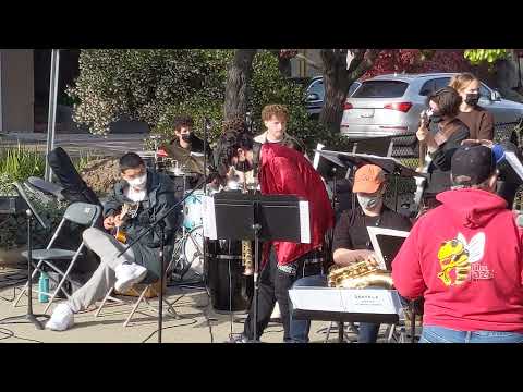 Jazz Ensemble at Winter Stroll - Don't Jive The Hitman - composed by John Daversa