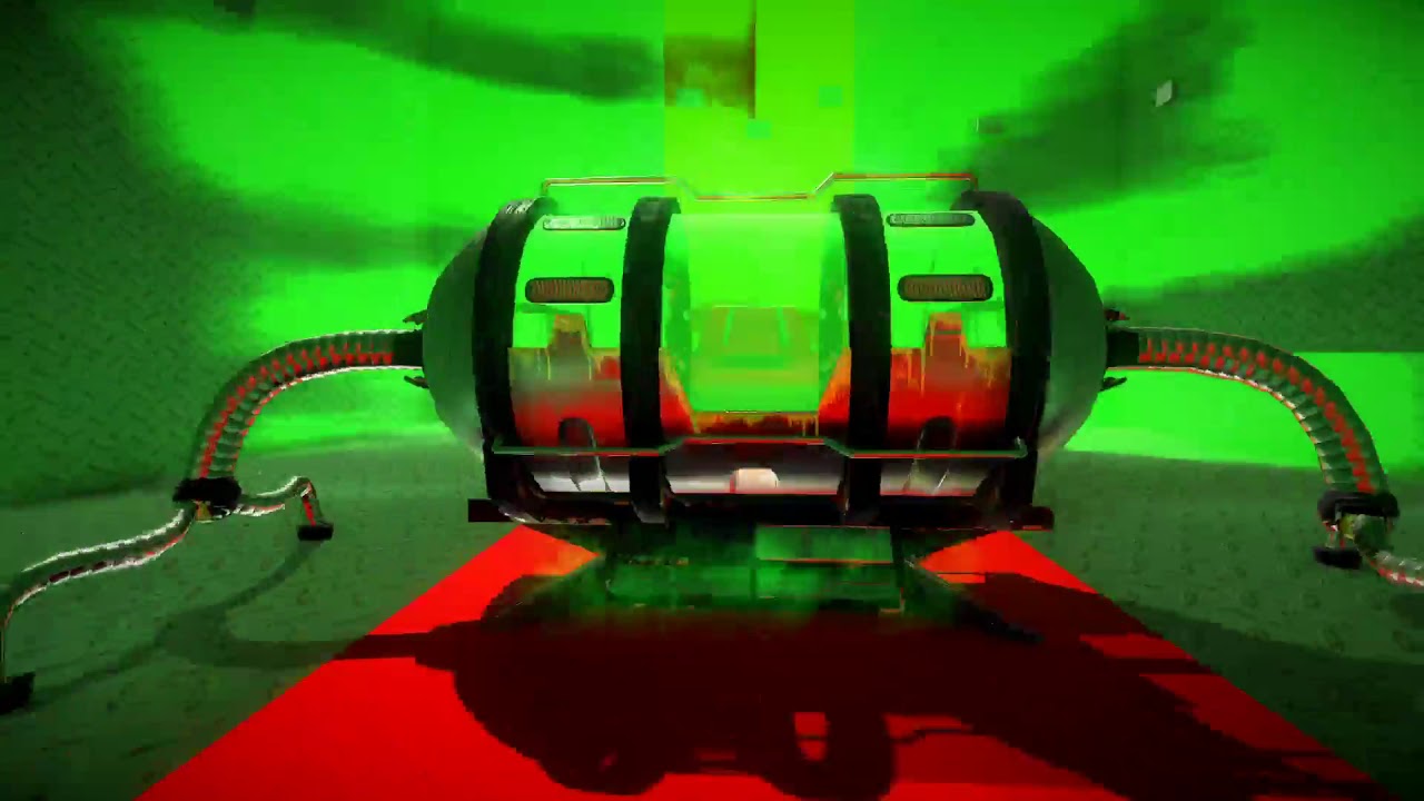 Sistema di capsule tossiche Modello 3D